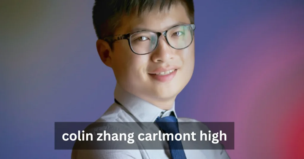 Colin Zhang Carlmont High: His Achievements & More 2025